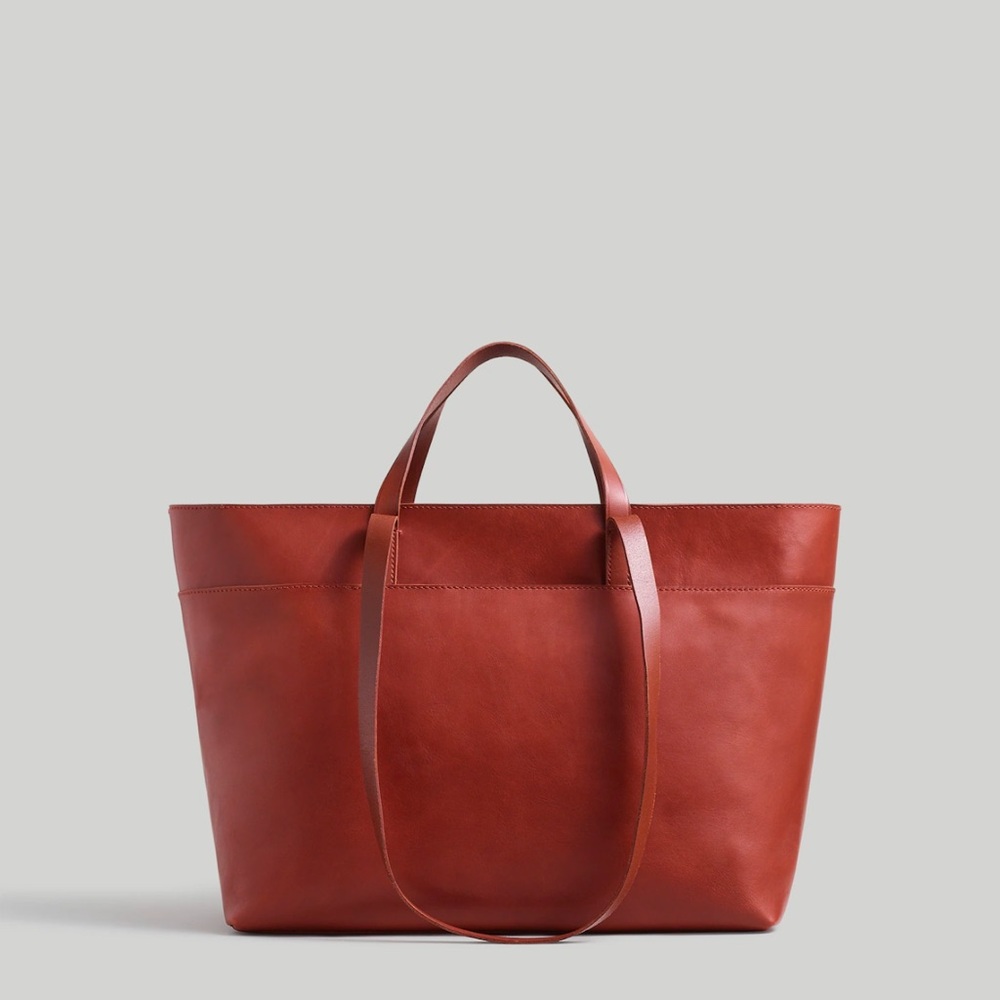 Madewell Brown Leather Tote - Picture 11 of 11
